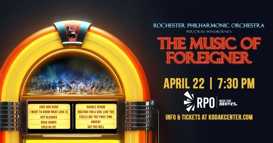 RPO presents The Music of Foreigner