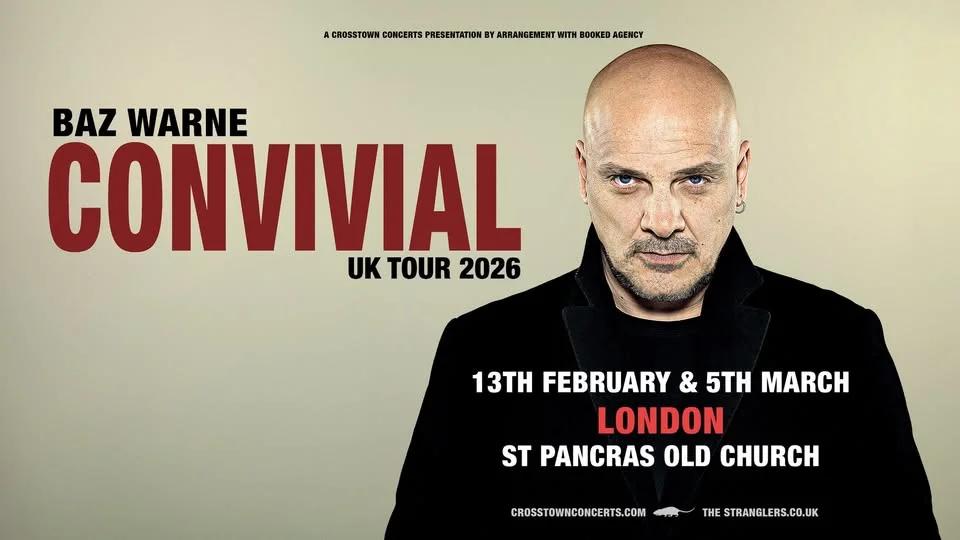 Baz Warne @ London St. Pancras Old Church, Mar 5th