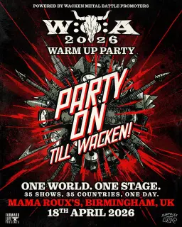 Wacken Open Air Warm Up Party | Birmingham, UK