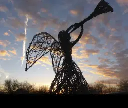 Christmas Angel Willow Workshop