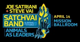 SatchVai Band ft. Joe Satriani & Steve Vai | w/ Animals As Leaders | Denver, CO