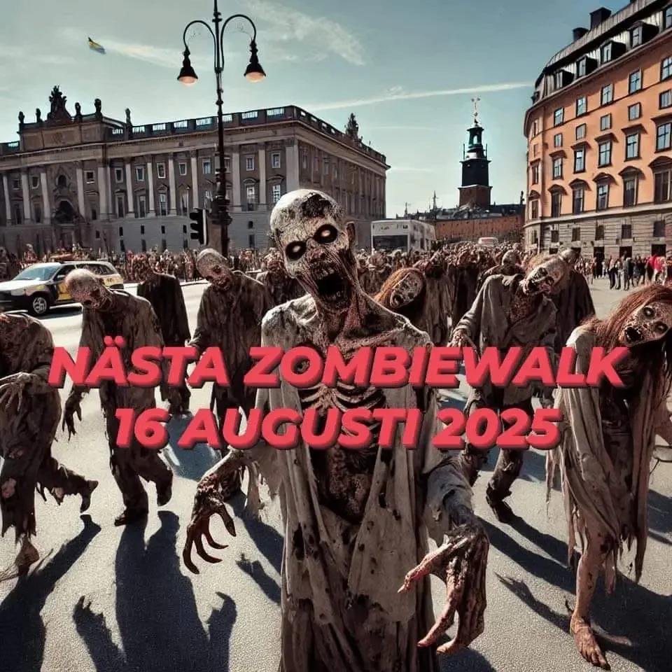 🧟 Stockholm Zombiewalk 2025 - THE 80s NEVER DIED!