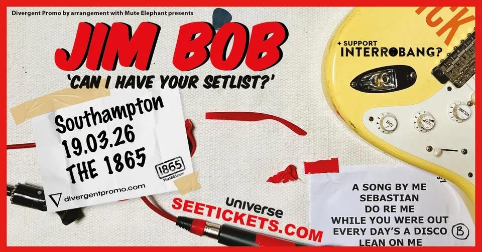 Jim Bob at The 1865, Southampton