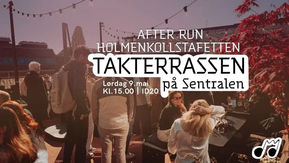 Holmenkollstafetten After run / Takterrassen på Sentralen