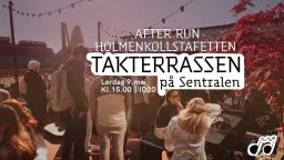 Holmenkollstafetten After run / Takterrassen på Sentralen