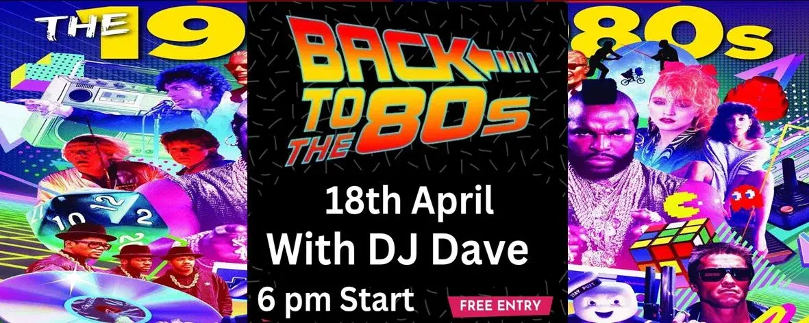 Back To The 80s Party Night