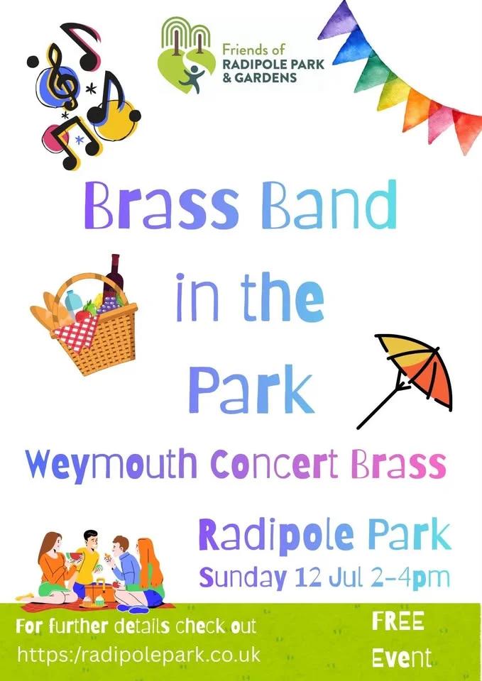 Weymouth Concert Brass Band in Radipole Park