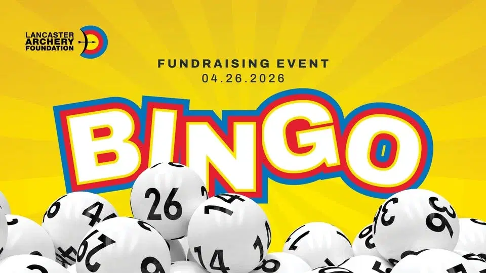 2nd Annual BINGO Fundraiser for Lancaster Archery Foundation