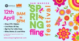 2026 San Marcos Spring Fling Festival