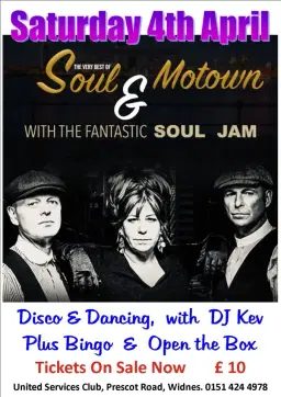 SOUL JAM LIVE @ THE SERVICES