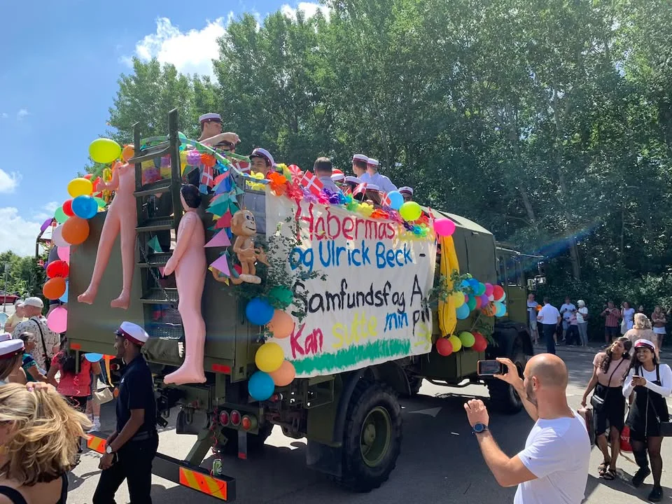 Studenterkørsel med 3C Københavns Åbne Gymnasium i 2026
