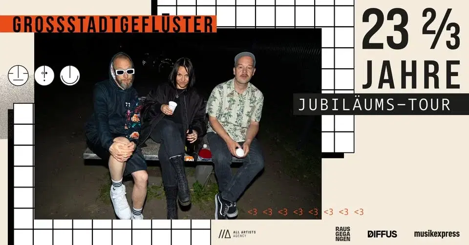 GSGF /// 23 2/3 Jahre Grossstadtgeflüster Jubiläumstour 2026 /// Hamburg