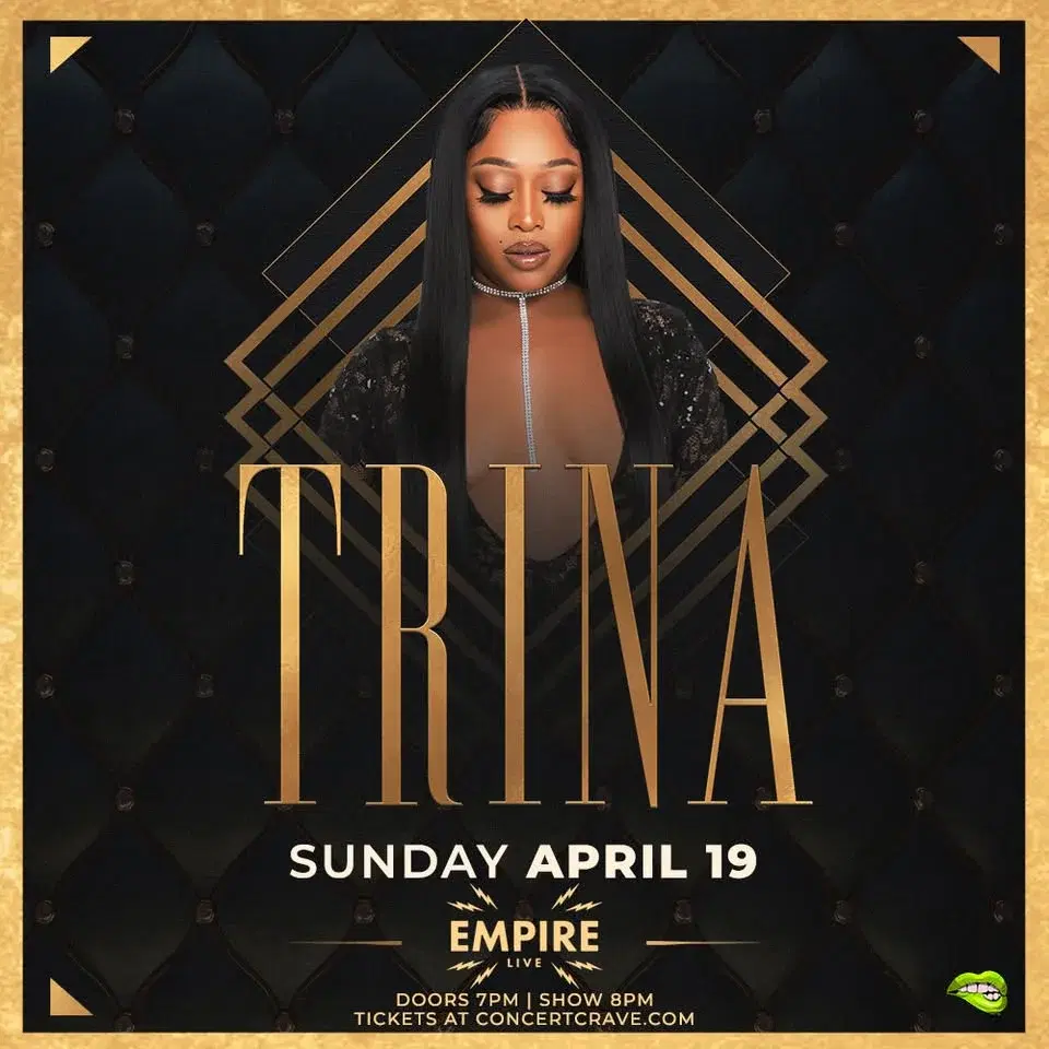 Concert Crave Presents: Trina