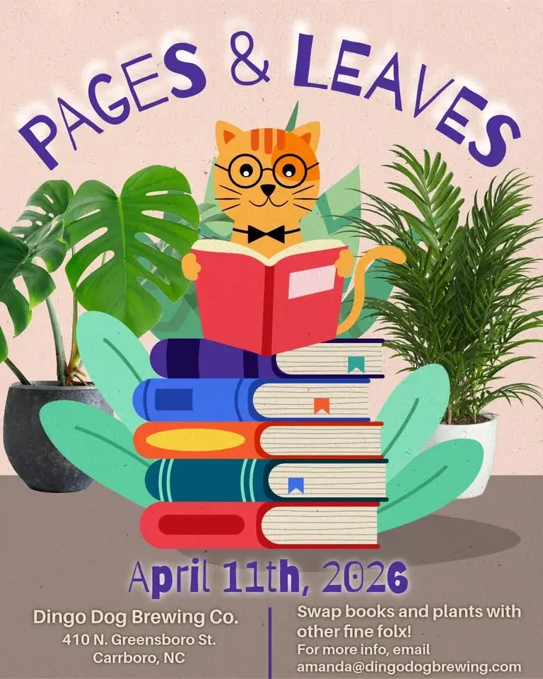 Pages & Leaves Used Books and Plant Swap