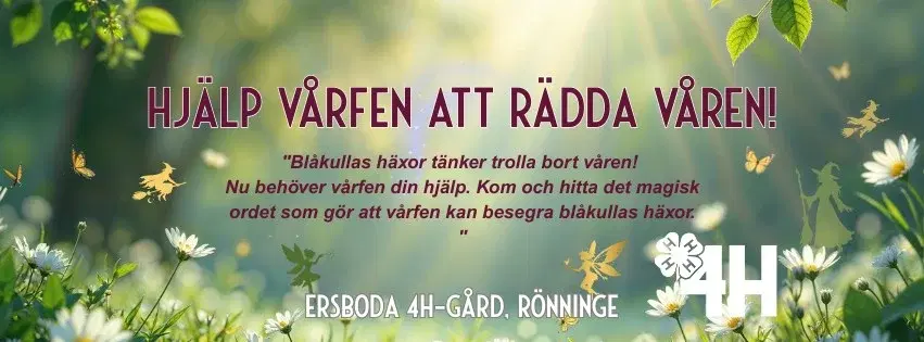 Hjälp Vårfen att rädda våren! - Påskjakt