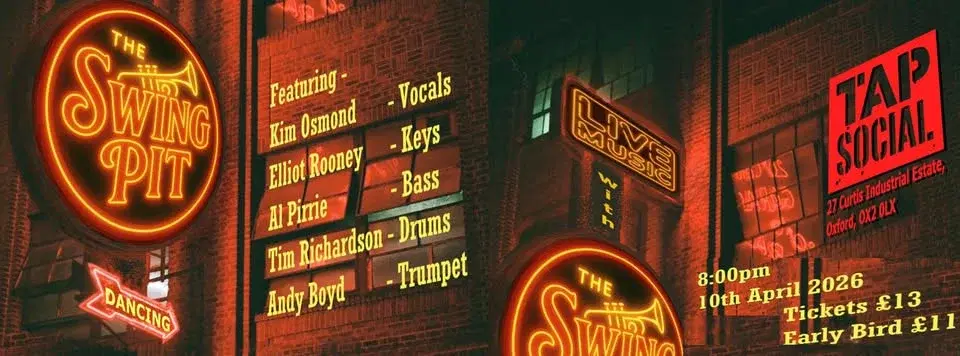 The Swing Pit Live Jazz Music & Dancing Friday April 10th 2026