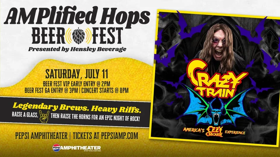 AMPlified Hops Beerfest w/ Crazy Train: America's Ozzy Experience