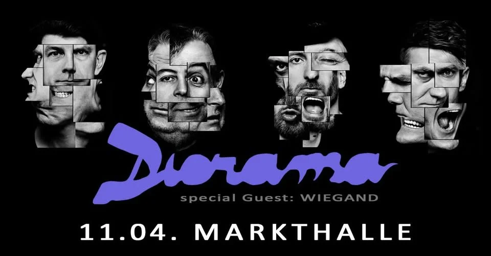 DIORAMA - a substitute for light on tour - Hamburg, Markthalle