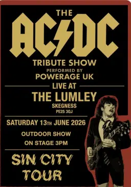 POWERAGE UK AC⚡️DC TRIBUTE BANDS ON THE BANK WEEKEND 2026 🎸