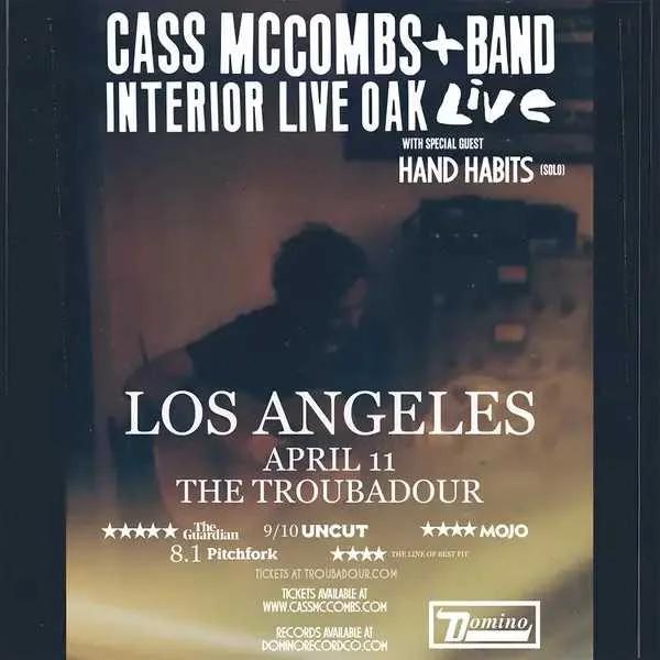 Cass McCombs w/ Hand Habits at Troubadour
