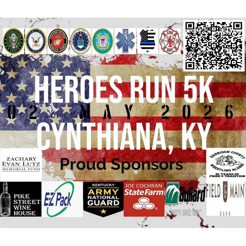 2026 Heroes Run 5K, Cynthiana, KY