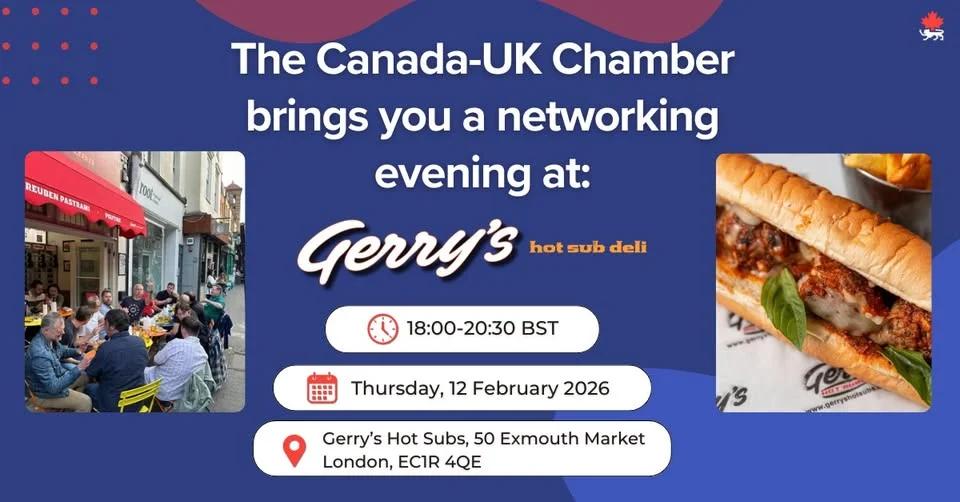 Gerry's Hot Subs Networking Evening!