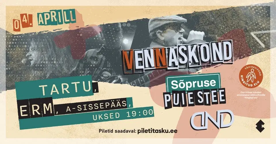 Sõpruse Puiestee, DND ja Vennaskond 04.04 ERMis