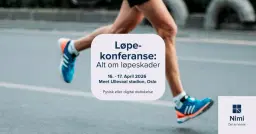Nimi / Løpekonferanse: Alt om løpeskader