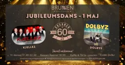 Jubileumsdans 1 Maj med KJELLEZ & DOLBYS