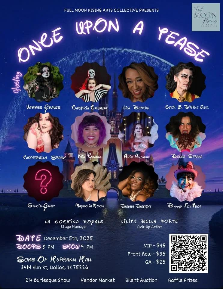 Once Upon A Tease(RESCHEDULED)