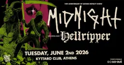 Midnight+Hellripper live in Athens