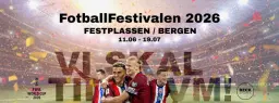 FotballFestivalen 2026 // Festplassen, Bergen