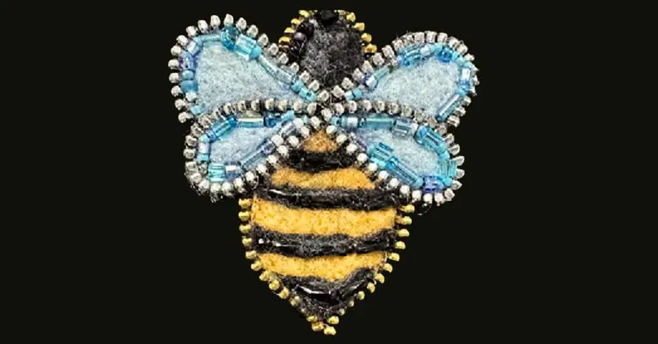 Needle Felting: Bee