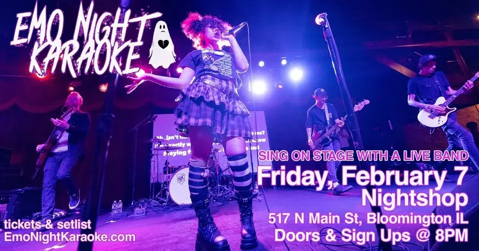 Emo Night Karaoke Bloomington TBA