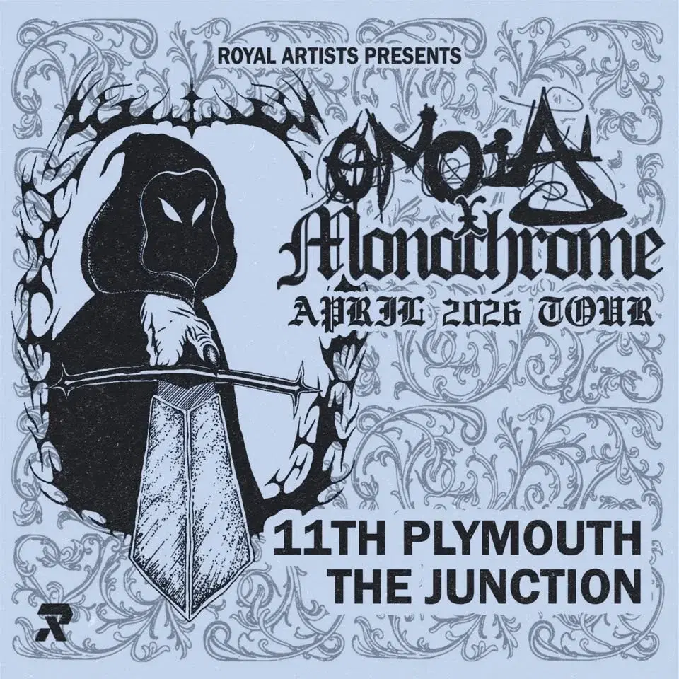 ÓMOIA + MONOCHROME @ The Junction, Plymouth | 11.04.26