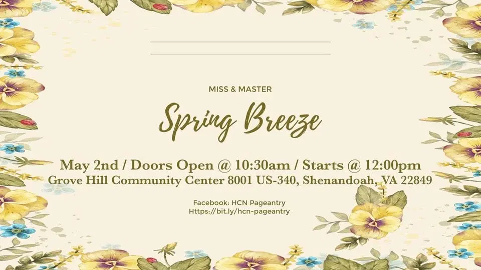 Miss & Master Spring Breeze