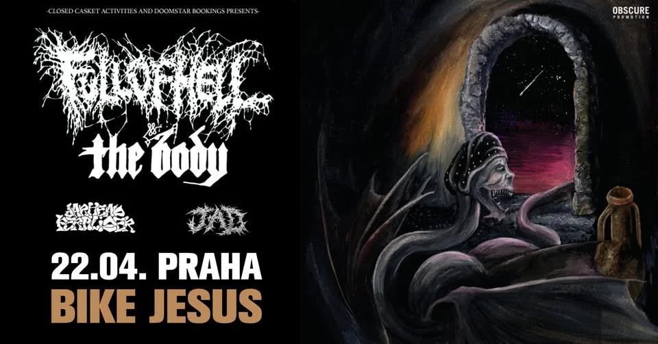 FULL OF HELL, THE BODY, JARHEAD FERTILIZER, JAD - Praha