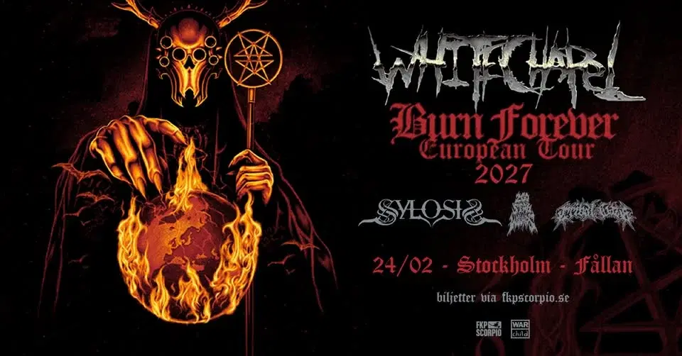 Whitechapel + Support: Sylosis + 200 Stab Wounds + Tribal Gaze | Stockholm