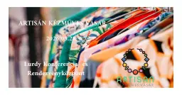 Artisan Kézműves Vásár