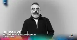 COMPLET - JF Pauzé - Les amours de seconde main | Théâtre Granada | Sherbrooke |