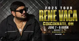 Rene Vaca 2025 TOUR (Fully Seated)