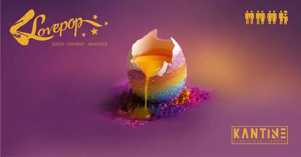 LOVEPOP - Queer Easter Clubbing feat. MARY SANCHEZ & CARAMEL MAFIA | Kantine Augsburg