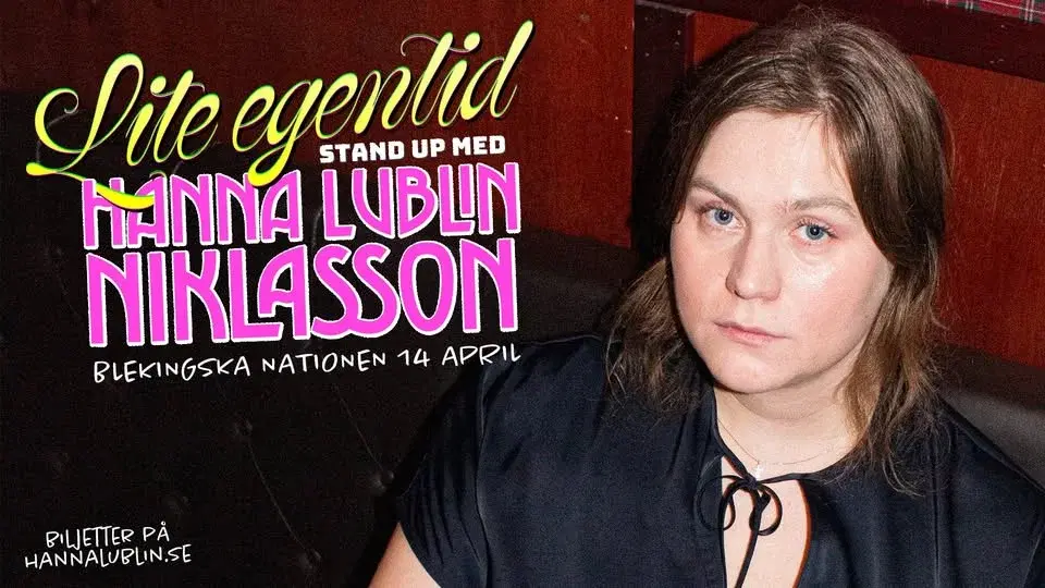 Lite Egentid med Hanna Lublin Niklasson | Blekingska nationen