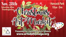 DAA Christmas Art Market - November 28th, 2026!