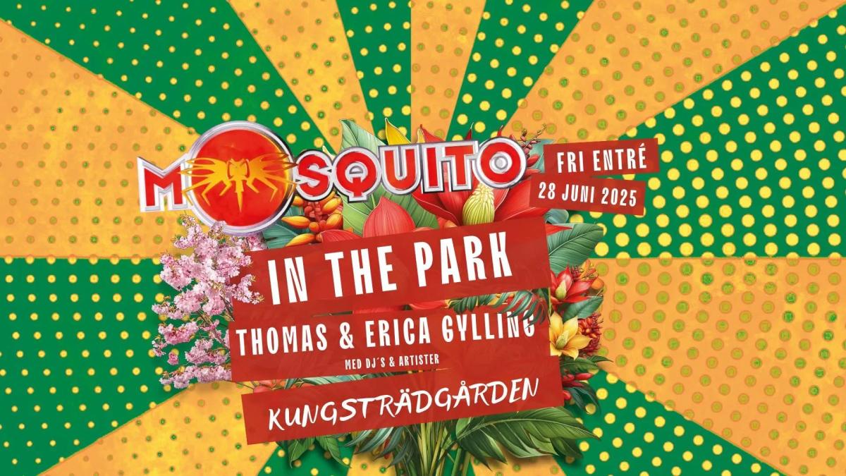 Mosquito In The Park 🦟🌴 – Tropisk Dansfest i Kungsträdgården