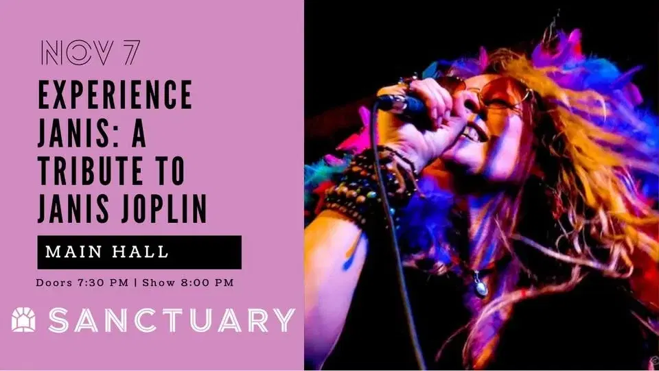 Rescheduled: Experience Janis: A Tribute to Janis Joplin with CC Coletti from Meat Loaf