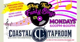 Play That Funky Music Bingo at Coastal Taproom Rehoboth
