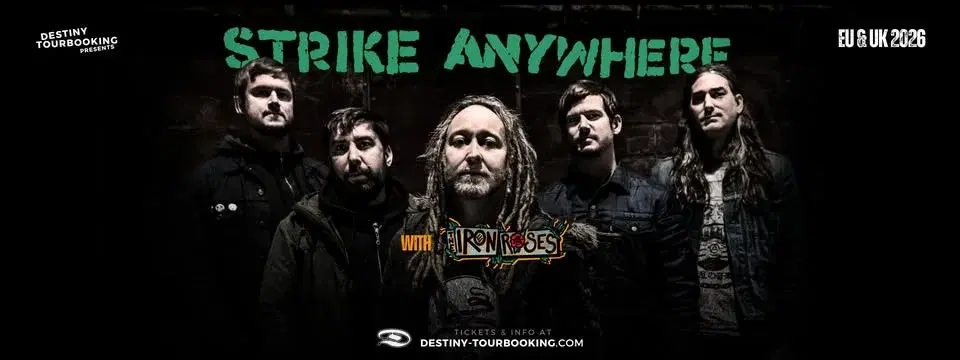 Strike Anywhere & The Iron Roses at Exchange, Bristol