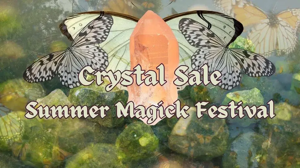 Summer Magick Festival Crystal Sale