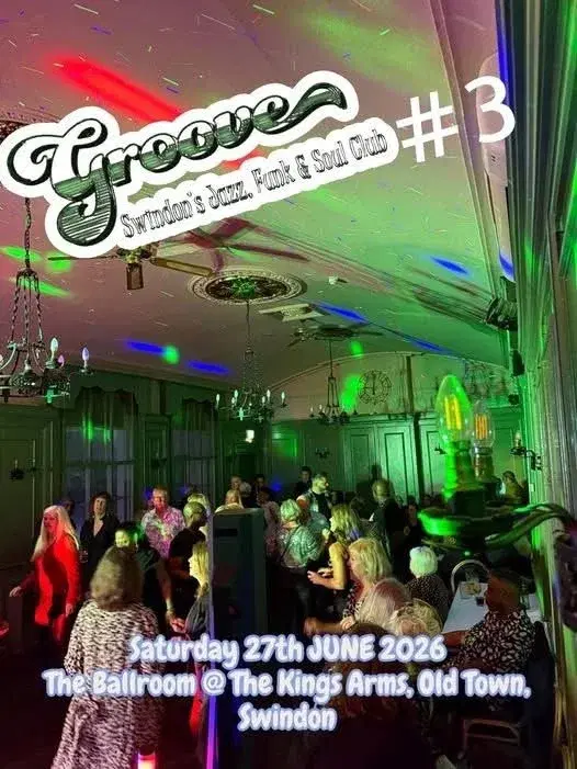 GROOVE 3 Swindon’s Jazz,Funk &Soul Club Night